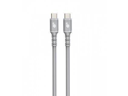 TB USB-C kábel sivý 60W 1m AKTBXKUCC2SI10G
