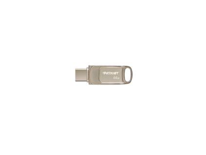 Patriot TAB T560/64GB/USB 3.2/USB-A + USB-C/Strieborná PS64GT560DS5D