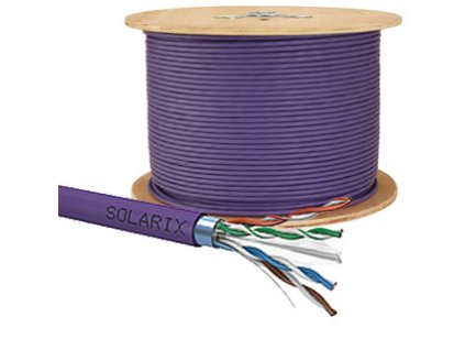 SOLARIX kábel CAT6 FTP LSOH Dca 500m/cievka SXKD-6-FTP-LSOH