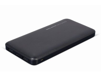 GEMBIRD powerbanka 10 000 mAh čierna PB10-02