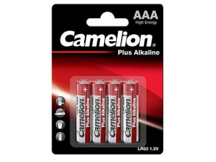 CAMELION Batérie alkalické PLUS AAA 4ks LR03-BP4 11000403