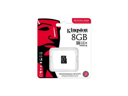 KINGSTON Micro SDHC INDUSTRIAL 8GB C10 A1 SDCIT2/8GBSP