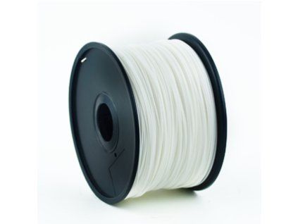 GEMBIRD Náplň 3D 100mm ABS/1.75mm/1kg White 3DP-ABS1.75-01-W