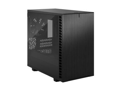 Define 7 Nano Black TGL 11 Left Front Above Solid s