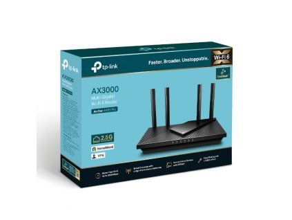 TP-Link Archer AX55 Pro, AX3000 Wi-Fi 6 Router Archer AX55 Pro