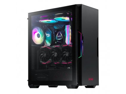 ADATA XPG case STARKER Mid-Tower Case, bez zdroja, čierna STARKER-BKCWW