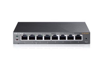 TP-Link Switch 8-Port/1000Mbps/Desk/PoE TL-SG108PE