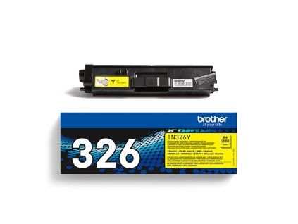 TN 326Y Toner Carton Top s