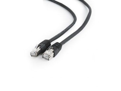 PATCH KABEL FTP cat.6, 2m black PP6-2M/BK