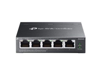 TP-Link ES205GP Switch 5-Port Omada SND/PoE+ ES205GP