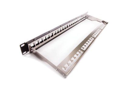 KELINE KEP-EMPTY-S, 19" Neosadený panel 24 portov KEP-EMPTY-S