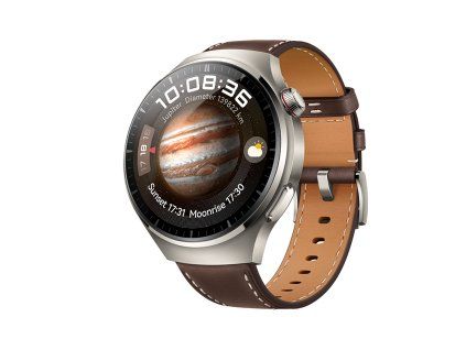 MKT WATCH 4 Pro Product Image Dark brown front ri s