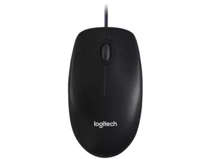 LOGITECH M100, Optická myš, čierna (910-006652) 910-006652