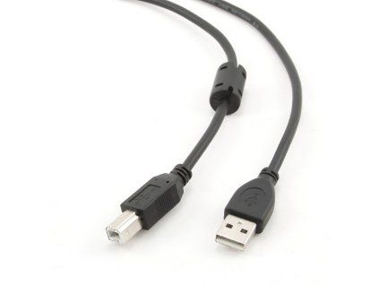 GEMBIRD Kábel USB 2.0 A/USB 2.0 B 1,8m tienený CCF-USB2-AMBM-6