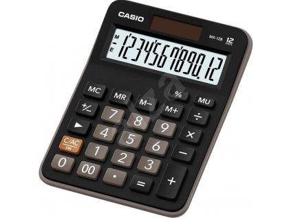 CASIO kalkulačka MX 12 B BK, Stolní kalkulátor MX 12 B BK