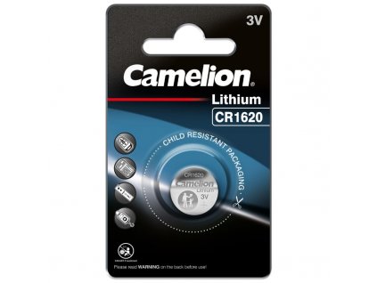 CAMELION Batéria LITHIUM CR1620 1ks CR1620-BP1 13001620