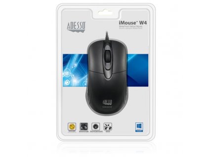 ADESSO iMouse W4, Optical Mouse IP66 iMouse W4