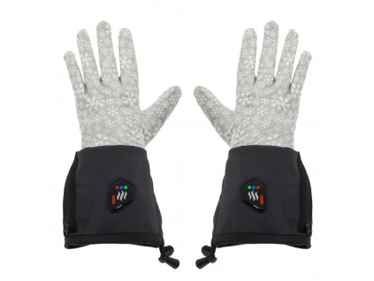 GLOVII Universal, Vyhrievané rukavice, L-XL, š/b GEGXL