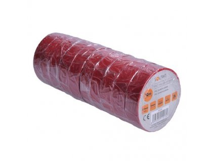 Solight izolačná páska, 15mm x 0,13mm x 10m, červená AP01R