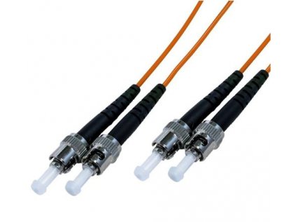 Optický duplex patch kábel 62,5/125, OM1, ST/ST, 5m DPX-62,5-ST/ST-5