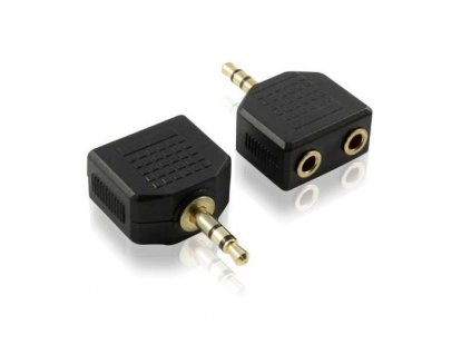 SBOX Redukcia 2x Jack 3,5mm samica/1x Jack 3.5 mm AD.3,5-2X3,5