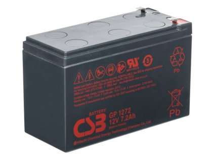 CSB Pb záložní akumulátor VRLA AGM 12V/7,2Ah (GP1272 F2) GP1272 F2
