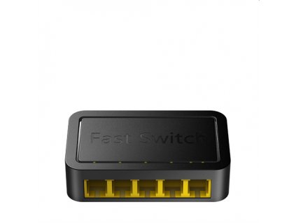Cudy 5-Port Switch, 5 10/100M RJ45 Ports, Desktop, Power Saving, Plug & Play FS105D