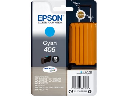 Epson Singlepack Cyan 405 DURABrite Ultra Ink C13T05G24010