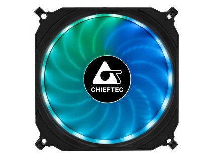 CHIEFTEC ventilátor Tornado / 120mm fan / RGB LED / ultratichý 16 dBa CF-1225RGB