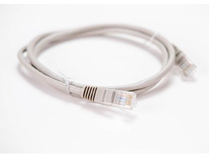 LYNX patch kabel Cat5E, UTP - 0,1m, šedý (prodej po 10 ks) PK-UTP5E-0010-GREY
