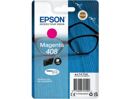 EPSON Singlepack Magenta 408 DURABrite Ultra Ink C13T09J34010