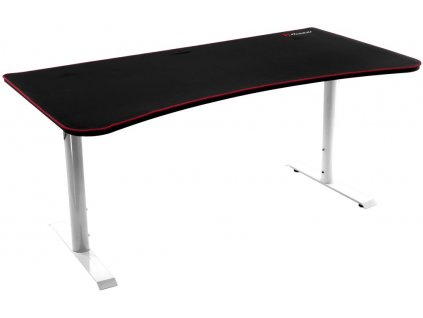 AROZZI herní stůl ARENA Gaming Desk/ černobílý ARENA-WHITE