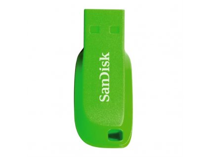 SanDisk USB Cruzer Blade 16GB, zelený SDCZ50C-016G-B35GE