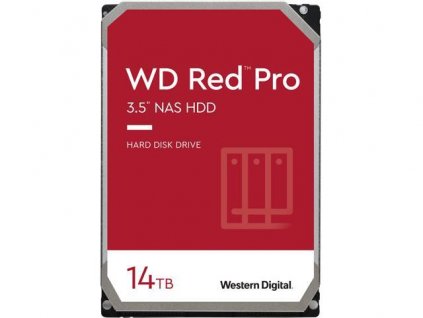 WD Red Pro/14TB/HDD/3.5''/SATA/7200 RPM/5R WD142KFGX