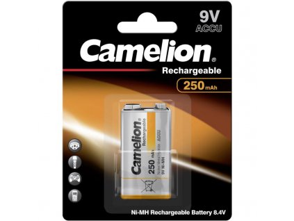 CAMELION Batéria nabíjateľná 9V 1ks NIMH 250mAH 17025122