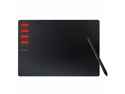 EVOLVEO Grafico T8, grafický tablet s osmi klávesami GFK-T8
