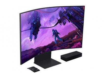 SAMSUNG LED MT LCD Gaming Smart Monitor 55" Odyssey Ark Monitor LS55BG970NUXEN - prohnutý,VA,3840x2160,1ms,HDMI,Wi,Pivot LS55BG970NUXEN
