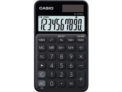 CASIO kalkulačka SL 310UC BK , Kapesní kalkulátor, blistr SL 310UC BK