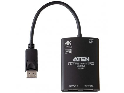 ATEN VS92DP 2-Port True 4K DisplayPort MST Hub VS92DP
