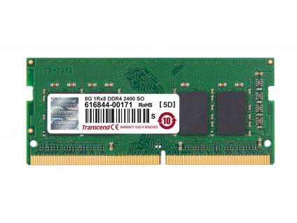 SODIMM DDR4 8GB 2400MHz TRANSCEND 1Rx8 CL17 TS1GSH64V4B