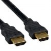 Kábel CABLEXPERT HDMI-HDMI 0,5m, 1.4, M/M tienený, pozlátené kontakty, čierny CC-HDMI4-0.5M