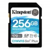 Kingston Canvas Go Plus/SDXC/256GB/170MBps/UHS-I U3 / Class 10 SDG3/256GB