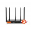 Tenda W30E WiFi Hotspot AX3000 Gigabit Router, 1x GWAN, 2x GWAN/LAN, 1x GLAN, VPN, Captive portal W30E