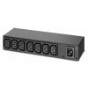 APC Rack PDU, Basic, 0U/1U, 120-240V/15A, 220-240V/10A, (8) C13, IEC-320 C14 AP6015A