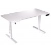 Endorfy herní stůl Atlas L electric OWH / 150cm x 78cm / nosnost 80 kg / elektricky výškově stavitelný (73-120cm) / bílý EY8E002