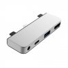 Hyper USB-C Hub HyperDrive 4-in-1 pre iPad Pro/Air 10.9" - Silver HY-HD319E-SILVER