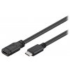 PremiumCord USB- C prodlužovací kabel (USB 3.2 generation 1), C/M - C/F, 2m ku31mf2