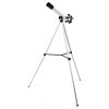 NEDIS teleskop SCTE5060WT/ clona 50 mm/ ohnisková vzdálenost 600 mm/ hledáček 5 x 24/ výška 125 cm/ Tripod/ bílo-černý SCTE5060WT