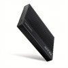 AXAGON EE25-GTR, USB-C 10Gbps - SATA 6G 2.5" RIBBED box, čierny EE25-GTR