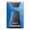 Externý pevný disk ADATA 1TB 2,5" USB 3.1 DashDrive Durable HD650, modrý (gumový, odolný voči nárazom) AHD650-1TU31-CBL